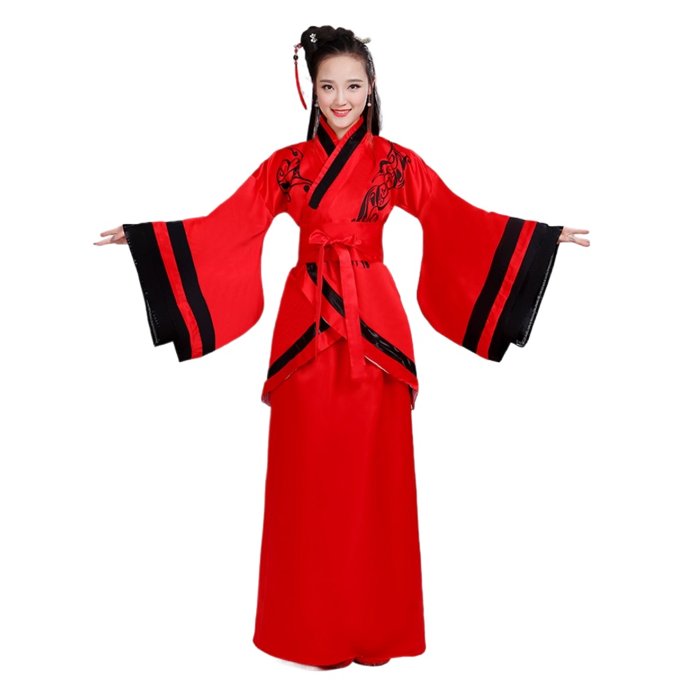 Ethnic Style Dresses - コスプレパフォーマンス衣装ダンスウェアパーティーステージガール服エスニックスタイルヴィンテージ漢服女性服チャイナドレス