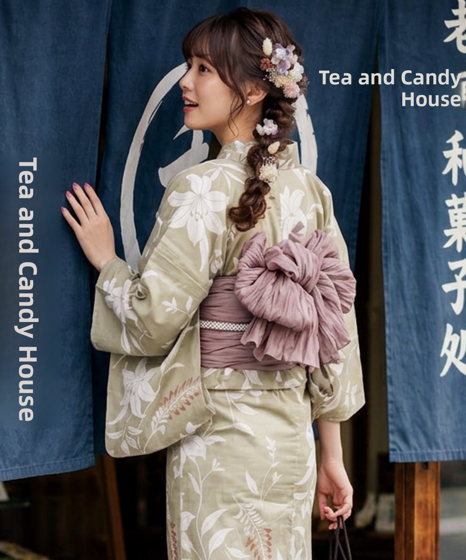 Ethnic Style Dresses - 伝統的な浴衣着物綿麻素材ガールズドレス夏2026エスニック婦人服漢服旗袍スタイル長袖