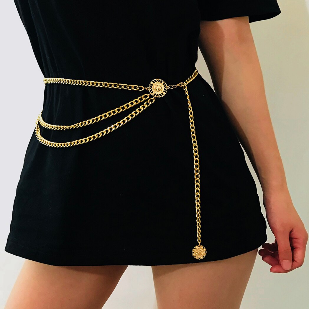 Ethnic Fashion Accessories - 女性用ベリーベルトチェーン,自由奔放に生きるセクシーなヒマワリのクイーンのヘッドコイン,タッセルのペンダント,夏のビキニ,ボディジュエリー,y2kアクセサリー
