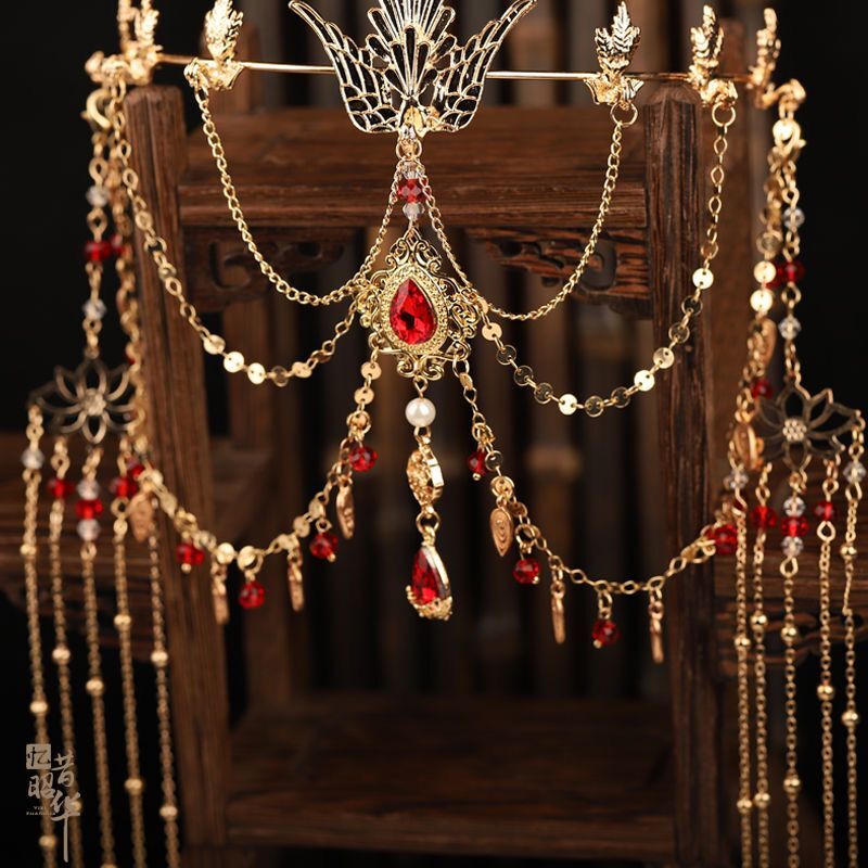 Ethnic Fashion Accessories - ラインストーンとヴィンテージジュエリー,合金,女性用,ニットタッセル,ダンス,エキゾチックなフェミニンなボディジュエリーセット