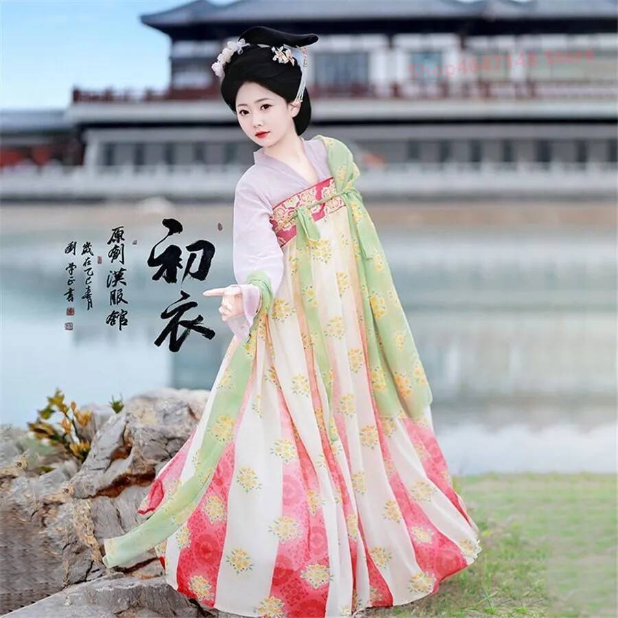 コスプレ衣装 ステージショー 伝統的な漢服 女性服 チャイナ - Ethnic Style Dresses のレビューと価格
