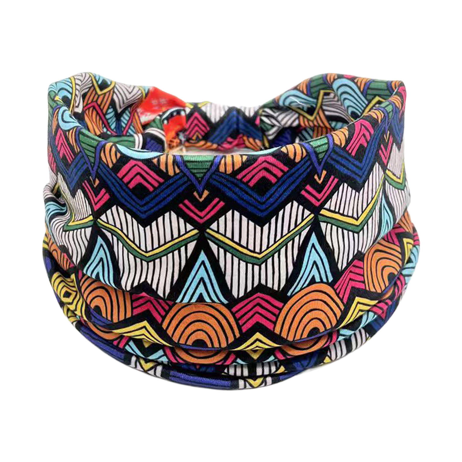 女性用ボヘミアンヘッドラップアフリカンプリントターバン幅広ス - Ethnic Fashion Accessories のレビューと価格