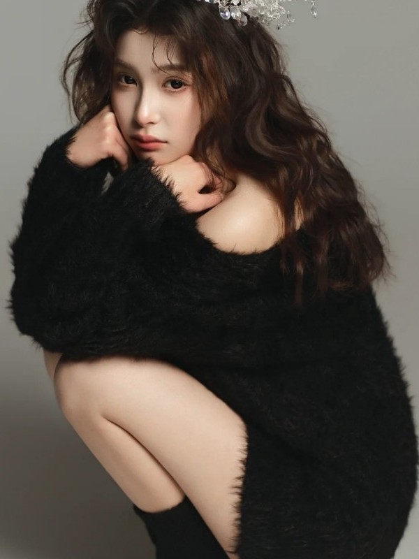 黒のポートレート写真用衣装 ワンショルダー 韓国風 スタジオ - Ethnic Fashion Clothing のレビューと価格