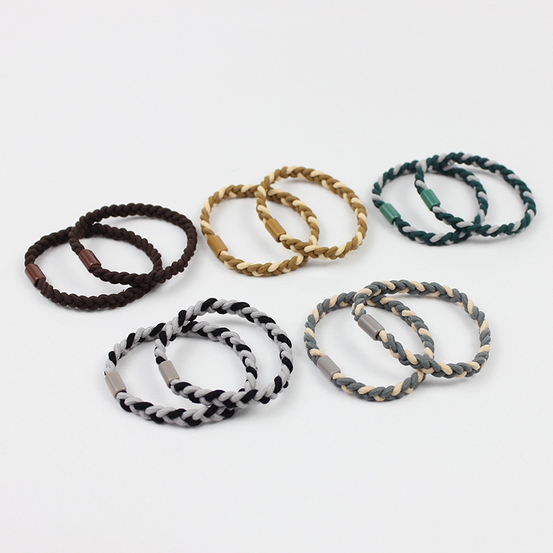 10 個ボヘミアンヘアタイブレスレットダメージなしヘアゴムバ - Ethnic Fashion Accessories のレビューと価格