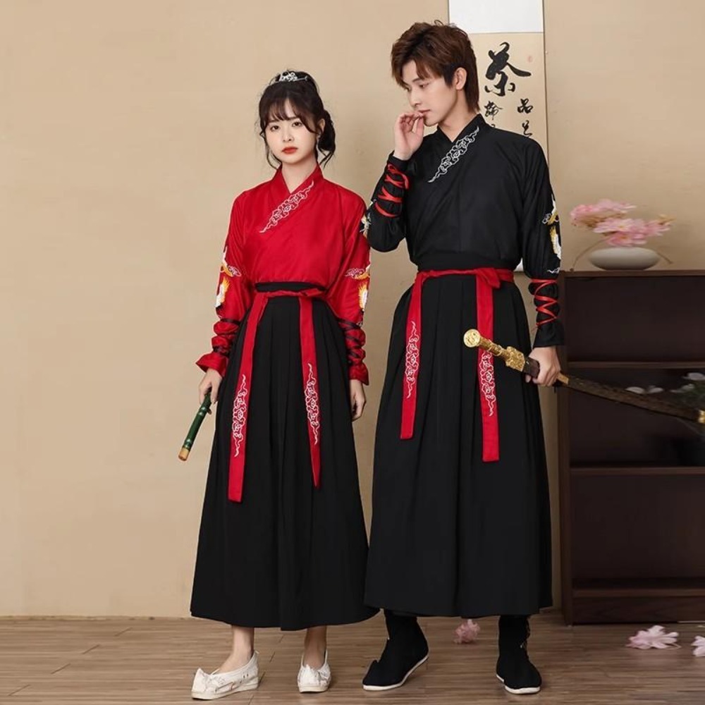 伝統的な中国服漢服ドレスコスプレ衣装エスニックスタイル女性服 - Ethnic Style Dresses のレビューと価格