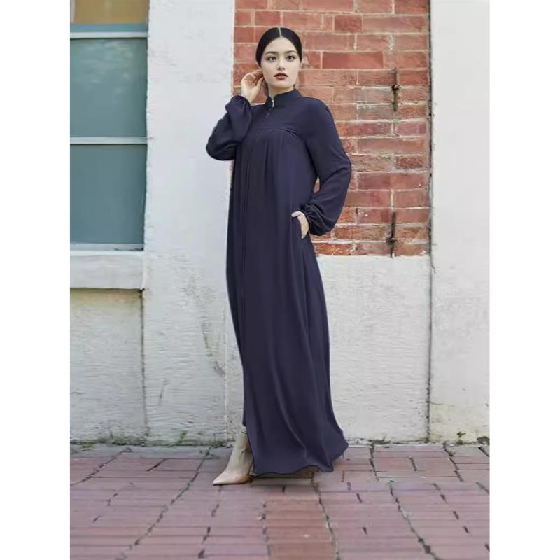 中東スタイルのドレス レディースファッション スタンドカラー - Ethnic Style Dresses のレビューと価格