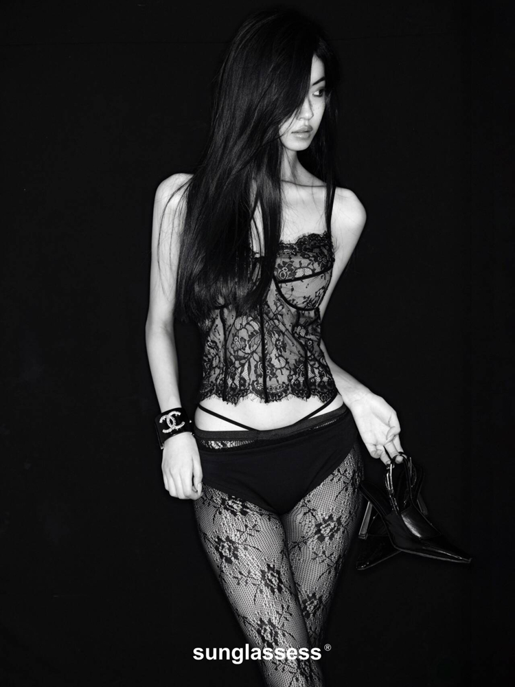 2026年新作ファッショナブルな黒レースポートレートセクシー - Ethnic Fashion For Ladies のレビューと価格